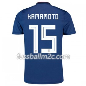 Fußballtrikots Japan Kamamoto 15 Heim Trikotsatz WM 2018